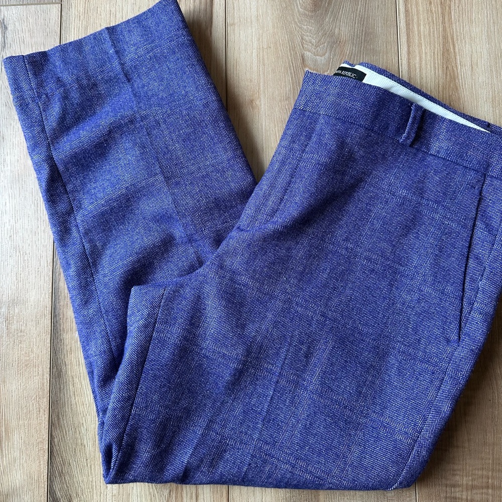 Banana Republic Purple Straight Leg Pants